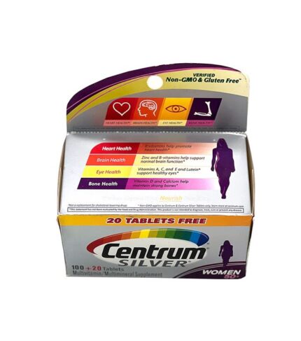 Centrum Silver For Women 50+ 100+20 Tablets